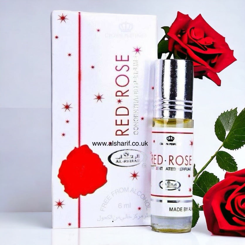 Red Rose Concentrated Perfume Oil 6ml (Unisex)