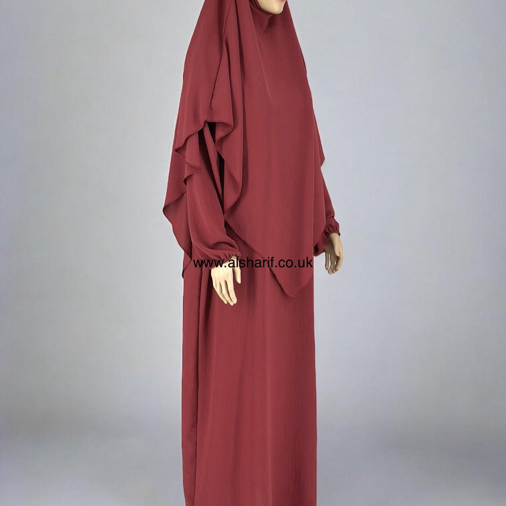 2 Piece Jilbab Abaya + Khimar