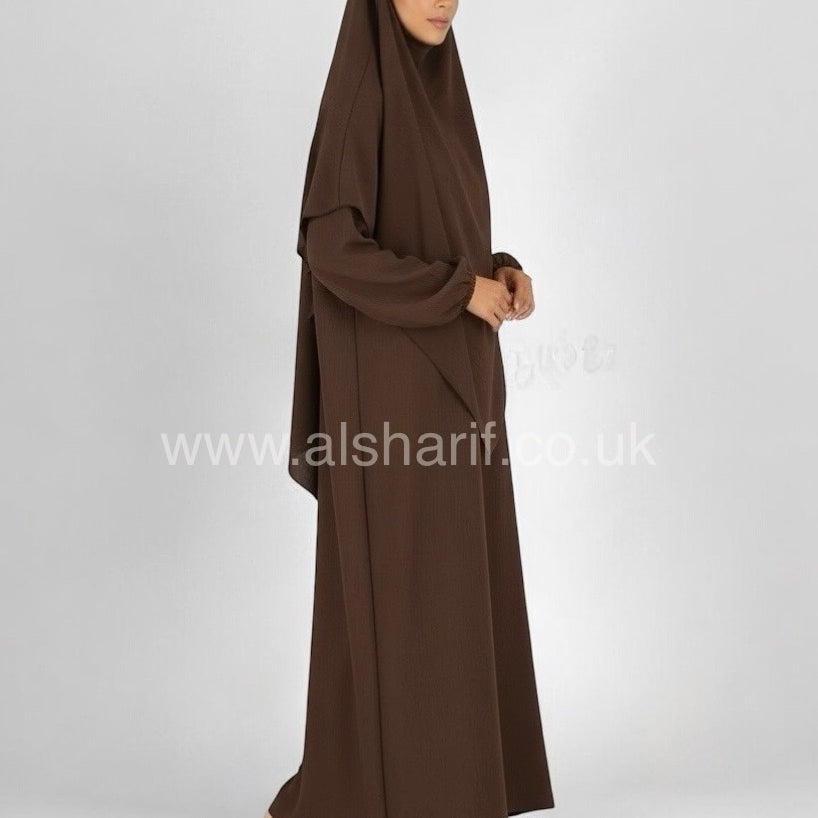 2 Piece Jilbab Abaya + Khimar