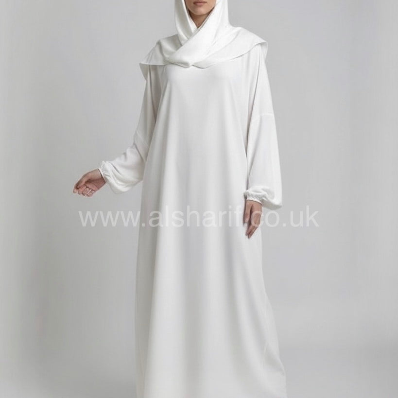 Abaya With Attached Hijab