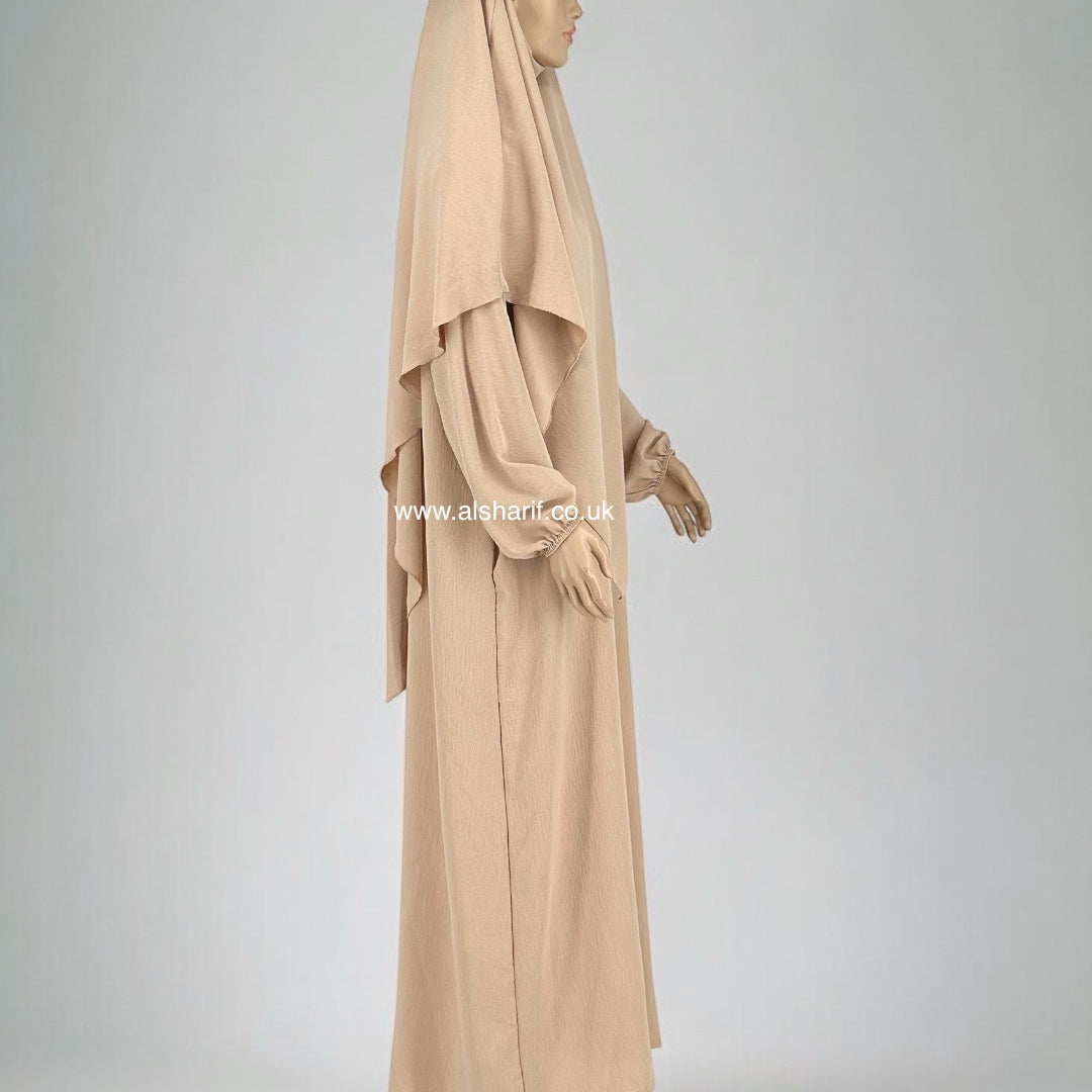 2 Piece Jilbab Abaya + Khimar