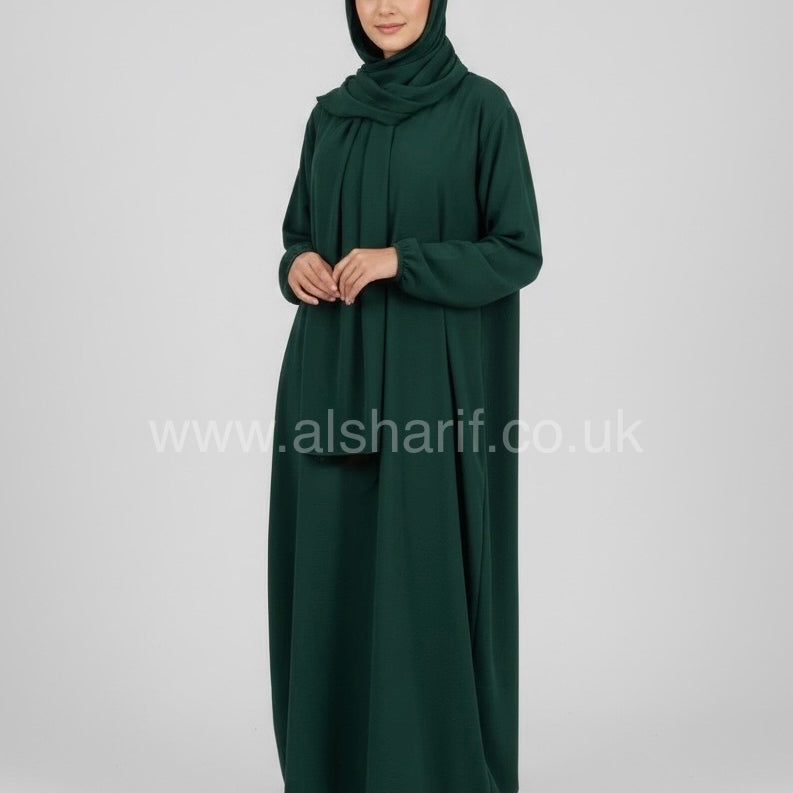 Abaya With Attached Hijab
