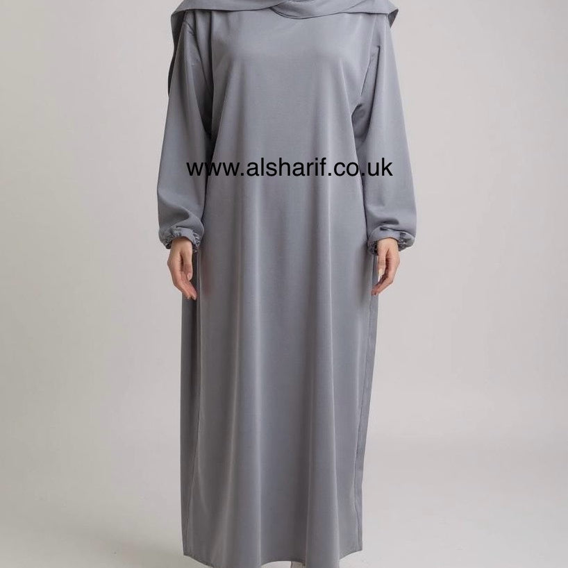Abaya With Attached Hijab