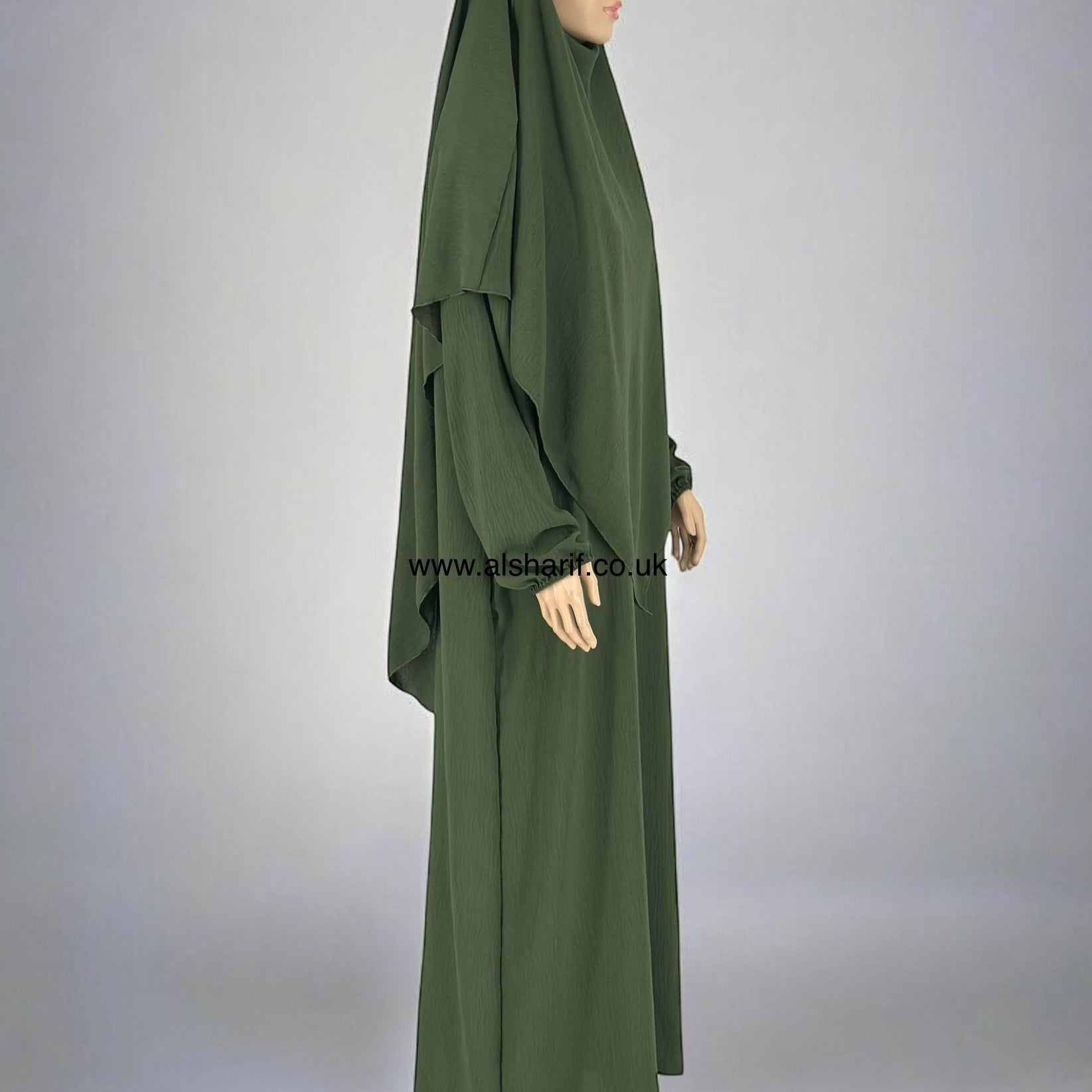 2 Piece Jilbab Abaya + Khimar
