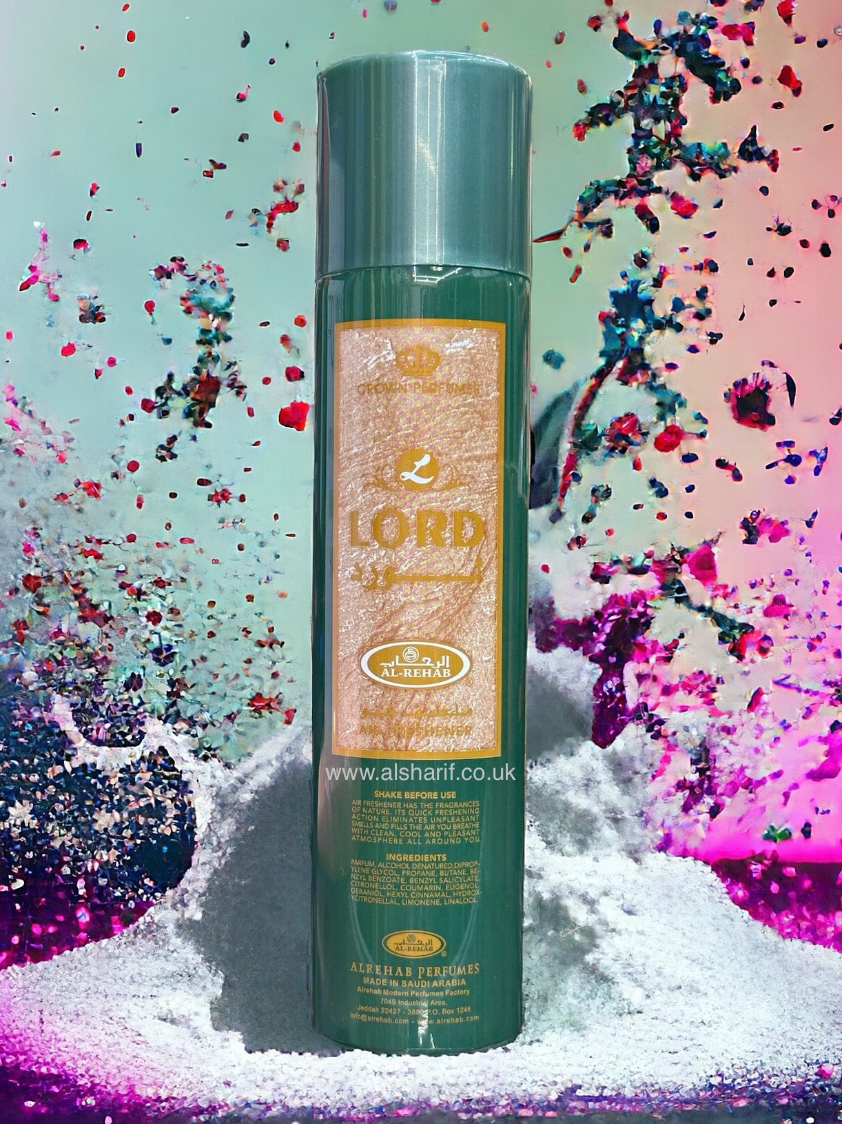 Lord Air Freshener Spray 300ml Al Rehab