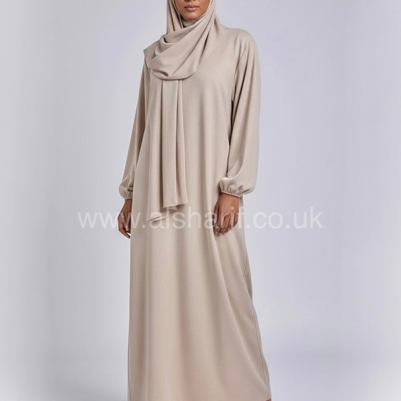 Abaya With Attached Hijab