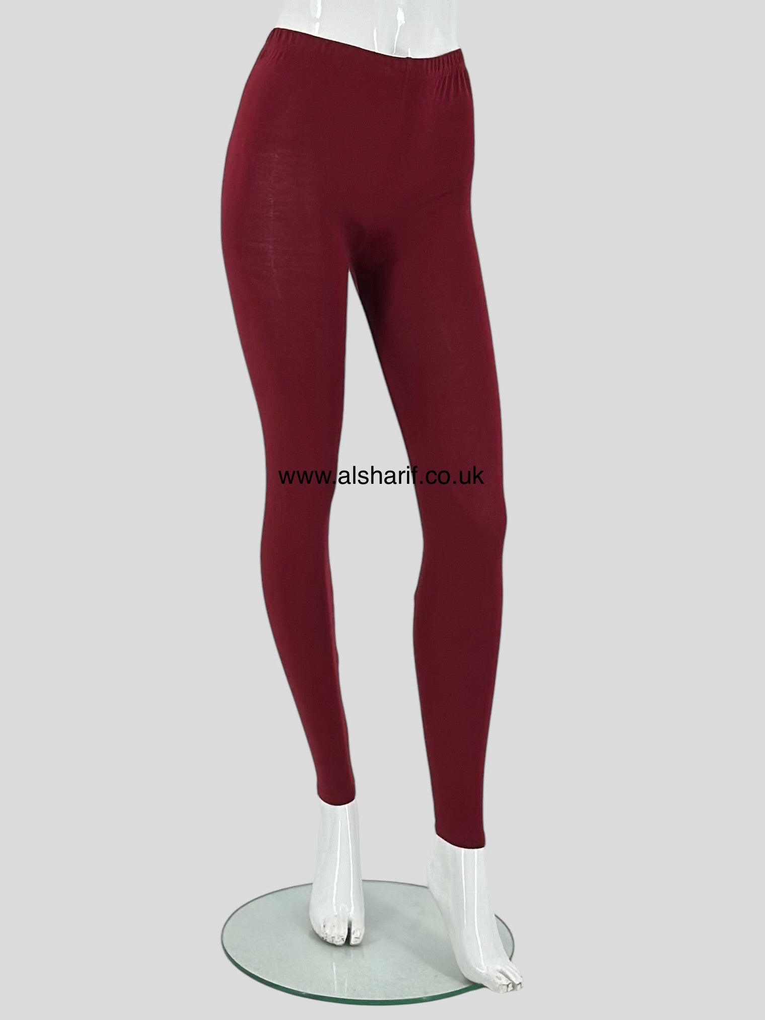 Burgundy Leggings For Women