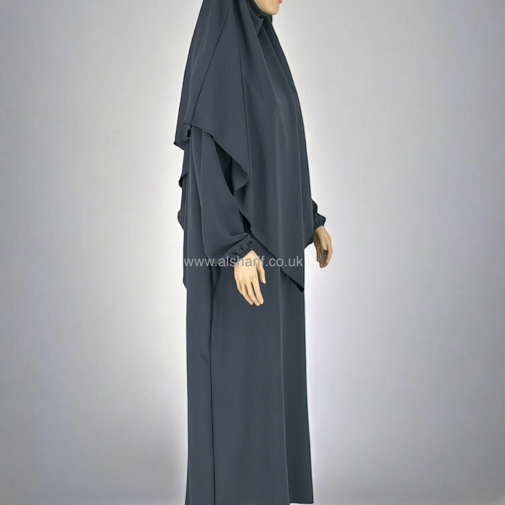 2 Piece Jilbab Abaya + Khimar