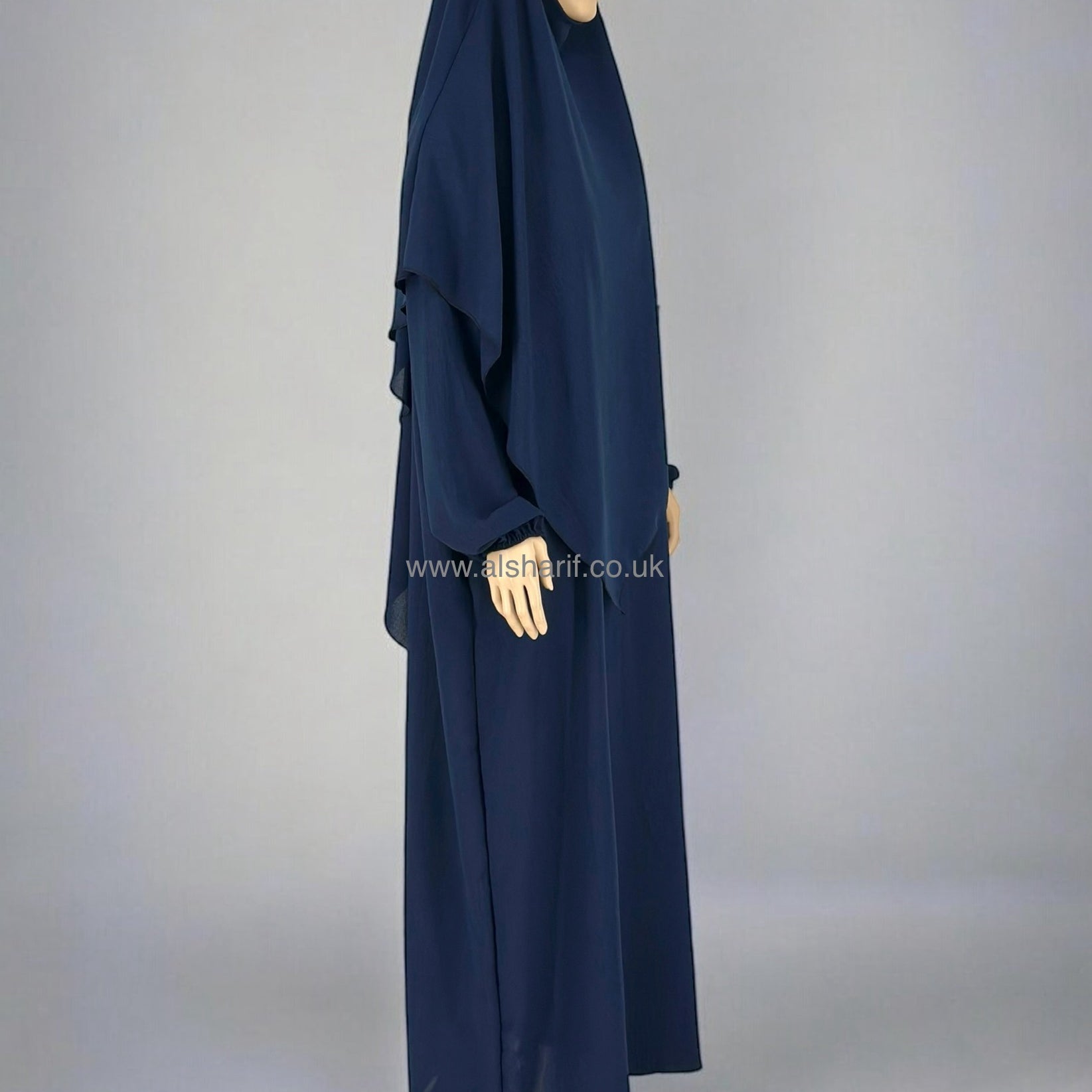 2 Piece Jilbab Abaya + Khimar