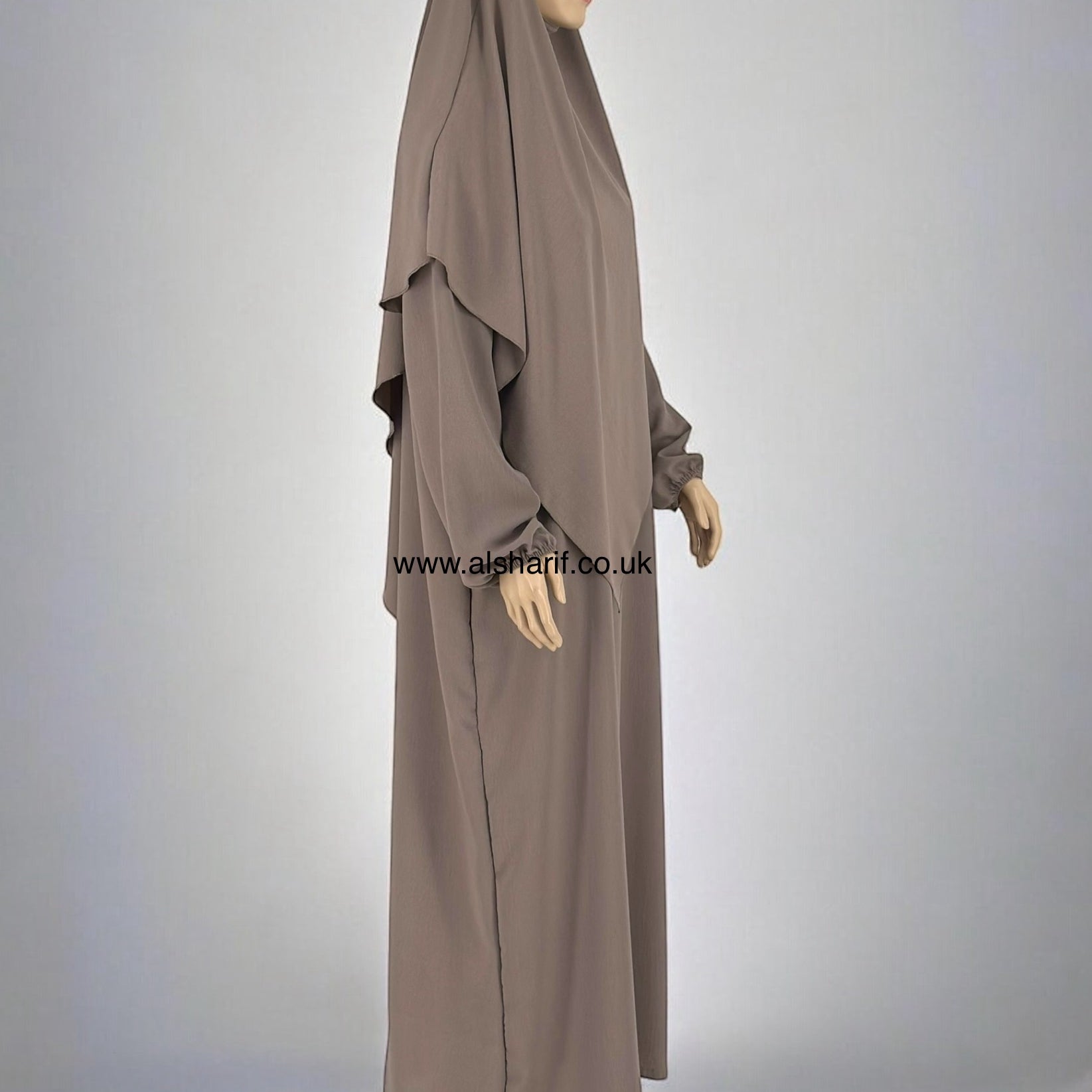 2 Piece Jilbab Abaya + Khimar