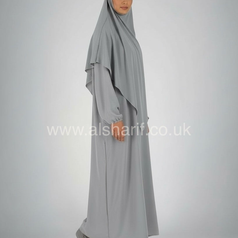 2 Piece Jilbab Abaya + Khimar