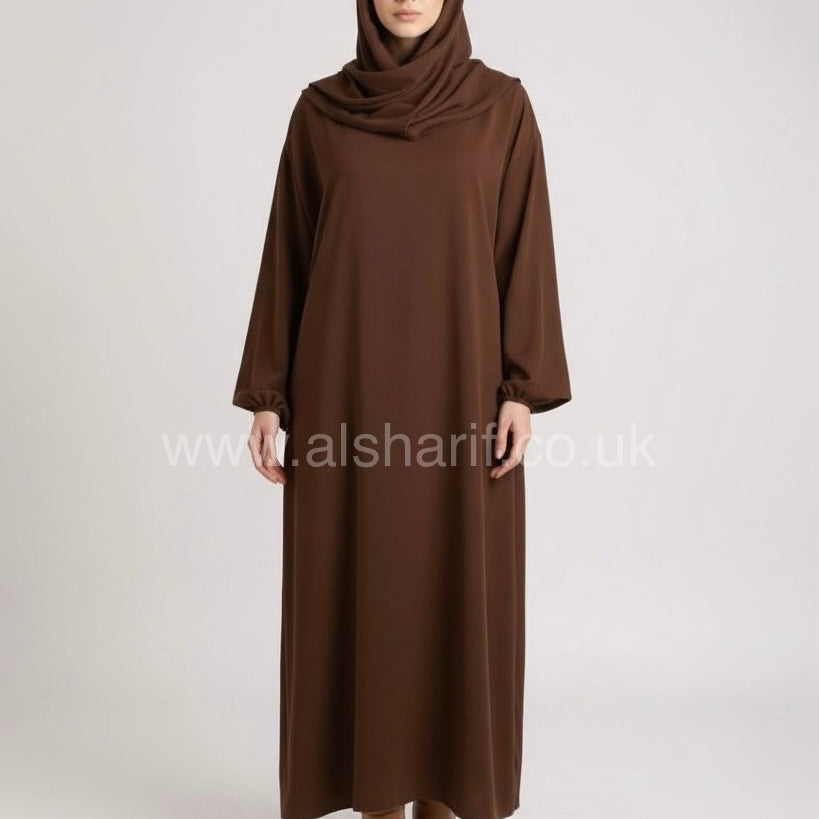 Abaya With Attached Hijab