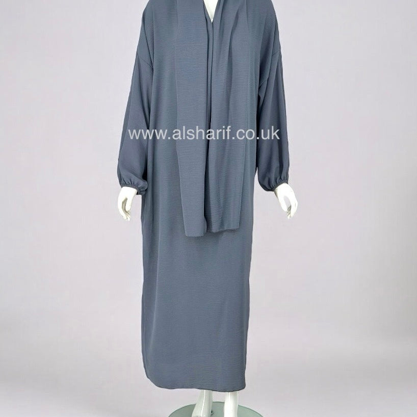 Abaya With Attached Hijab