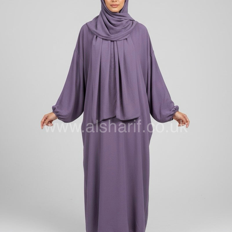 Abaya With Attached Hijab