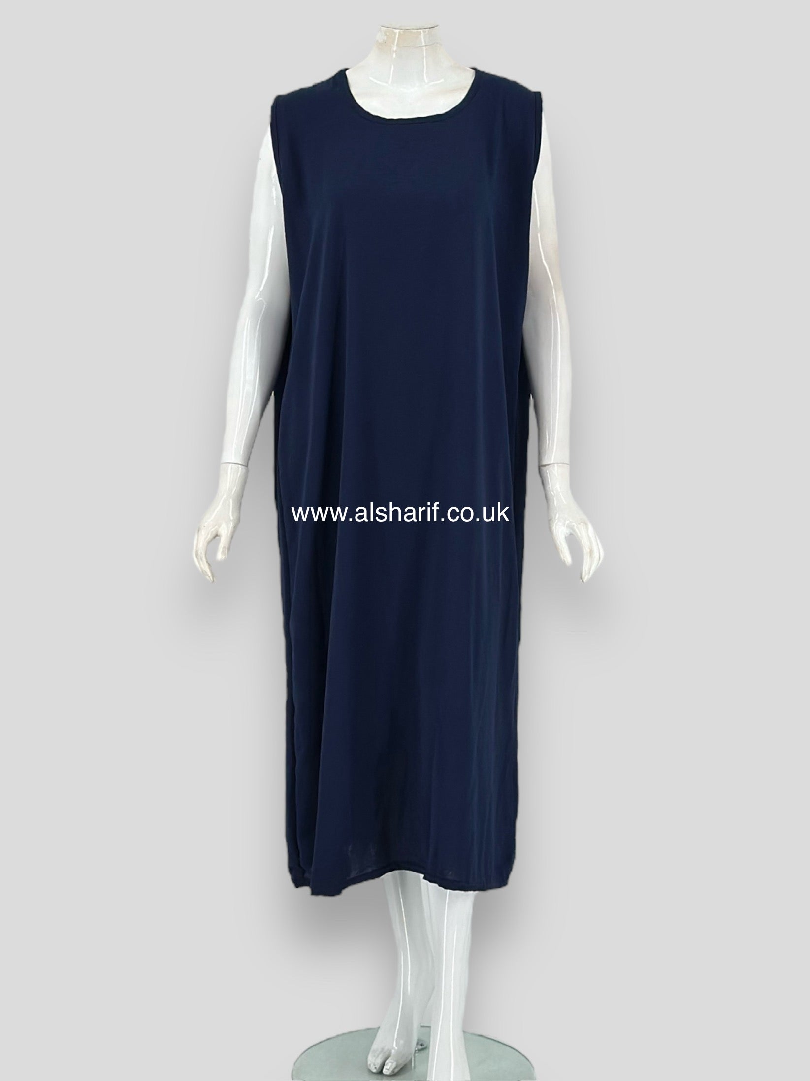 Slip Dress Sleeveless Inner - SD9 (Navy Blue)