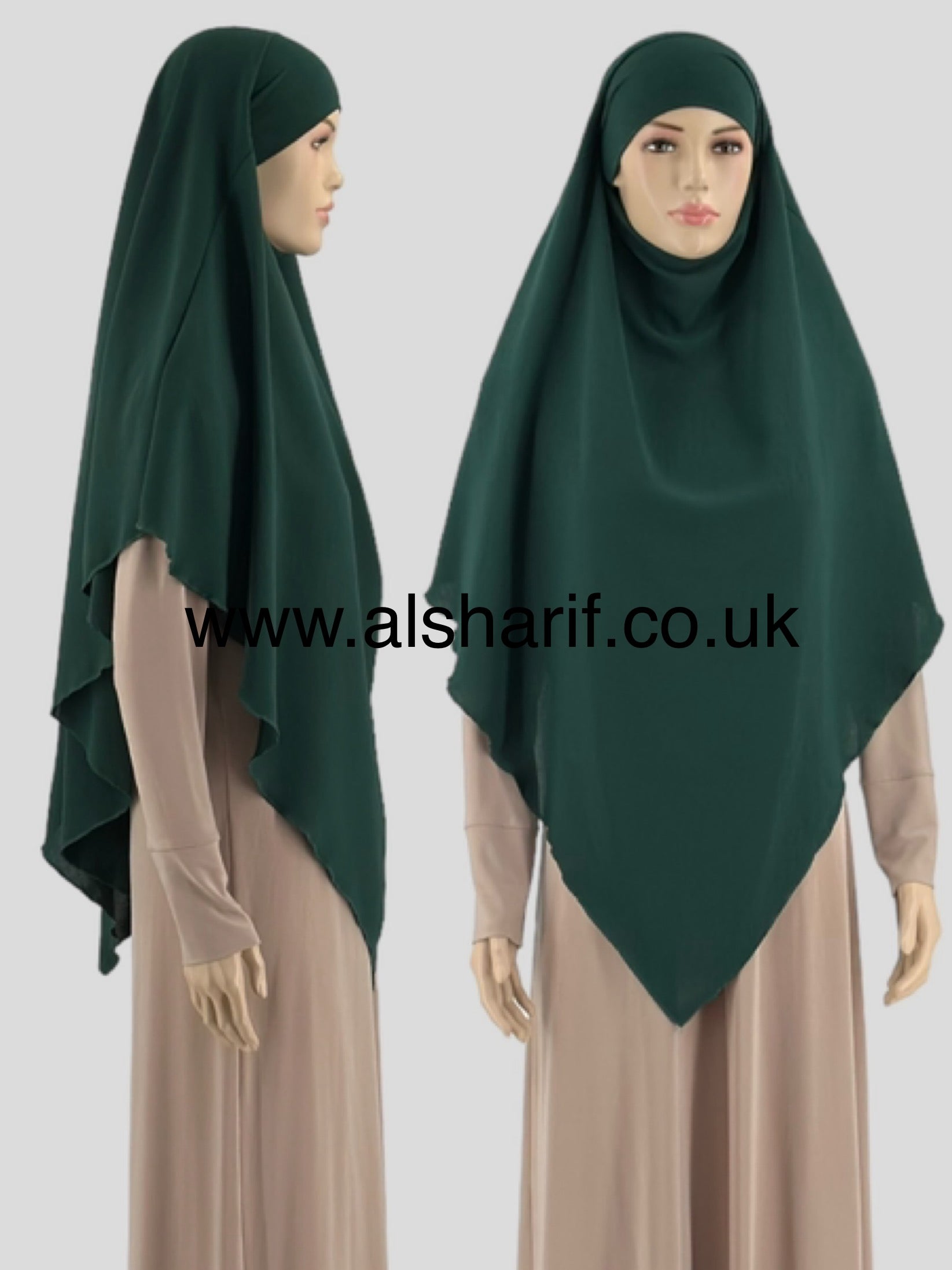 Soft Crepe Khimar Hijab - KPS2
