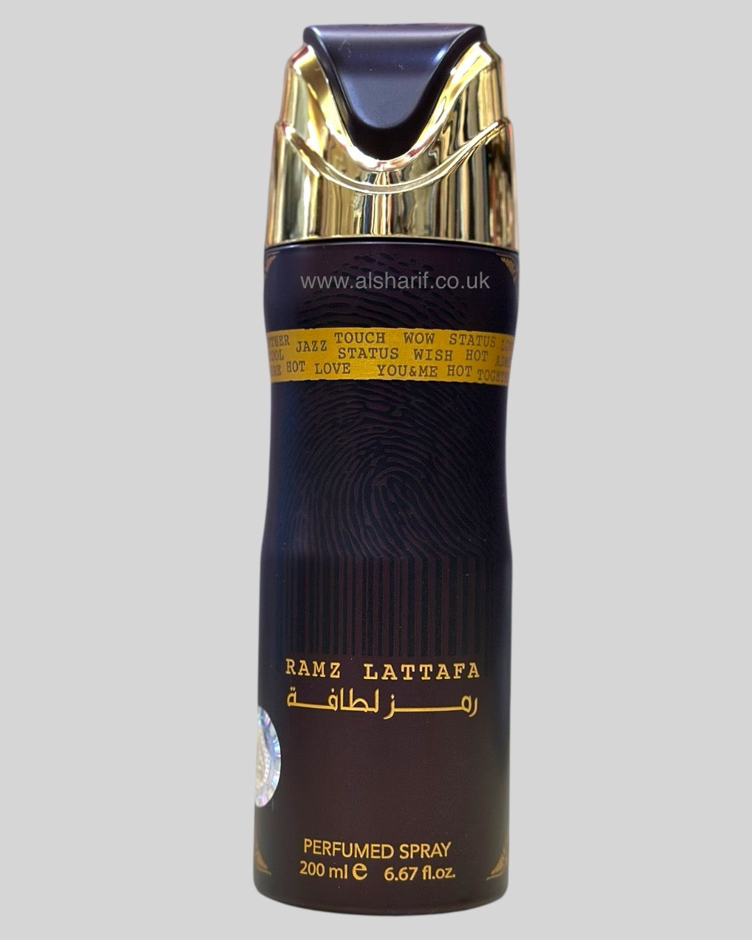 Ramz Lattafa Gold 200ml Perfumed Body Spray Deodorant Lattafa