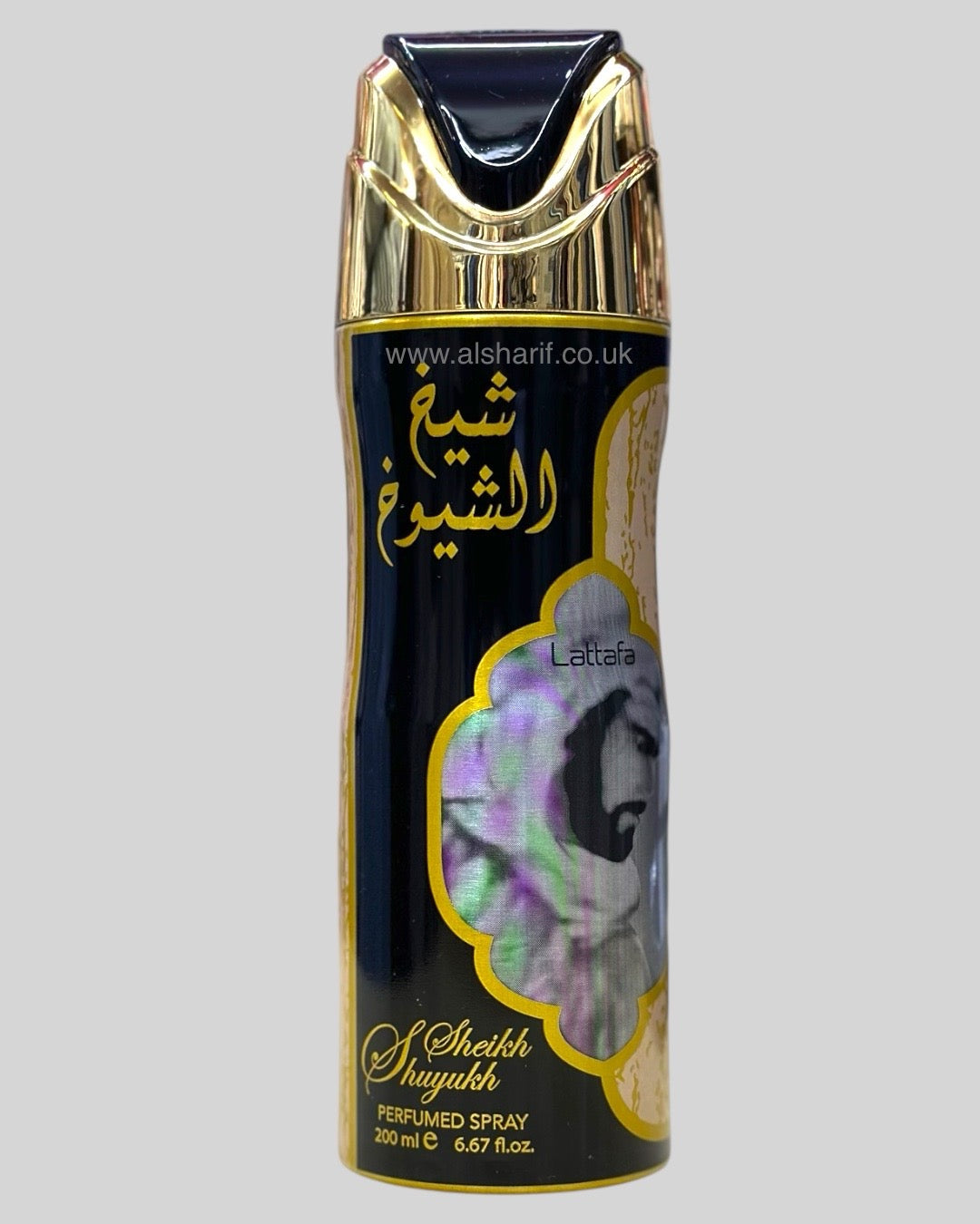 Sheikh Al Shuyukh 200ml Perfumed Body Spray Deodorant Lattafa