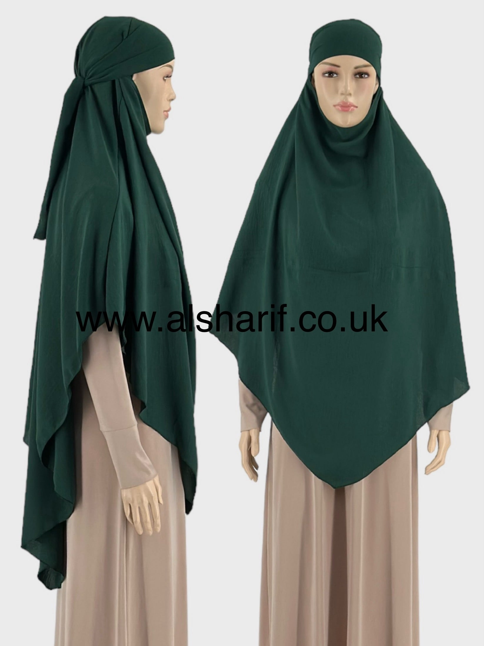 Soft Crepe Khimar Hijab - KPL13