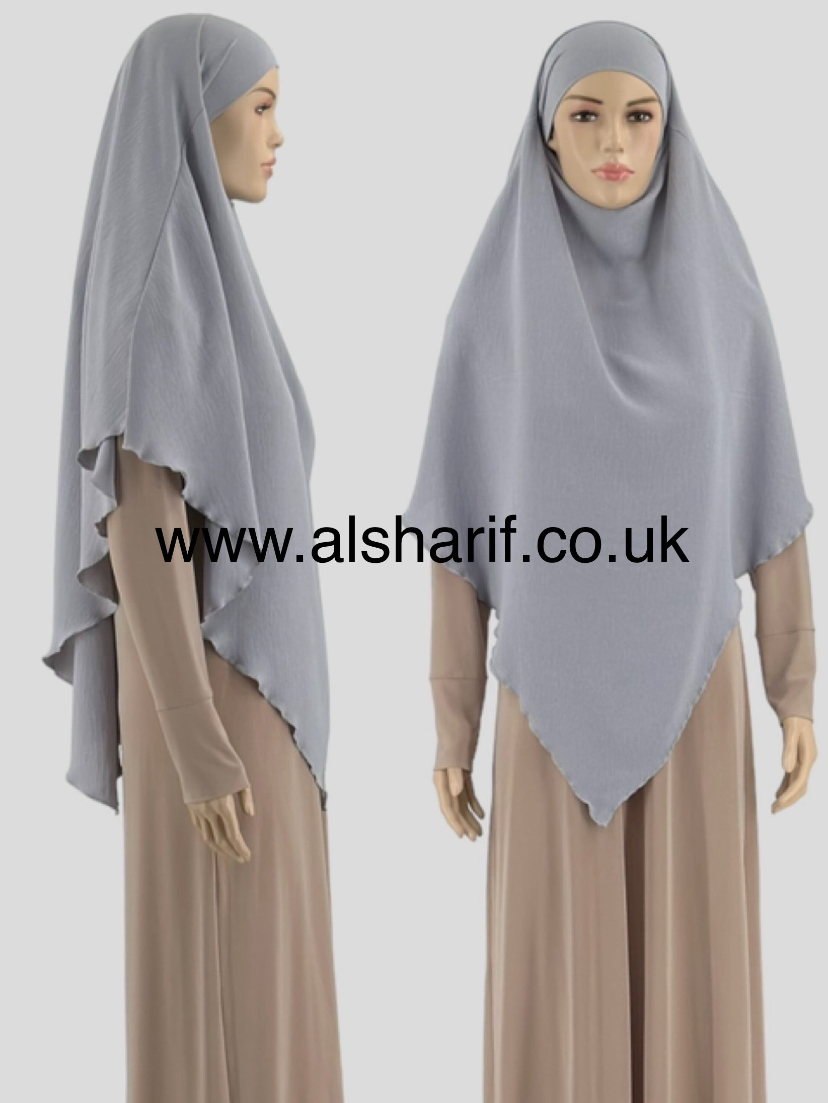 Soft Crepe Khimar Hijab - KPS5