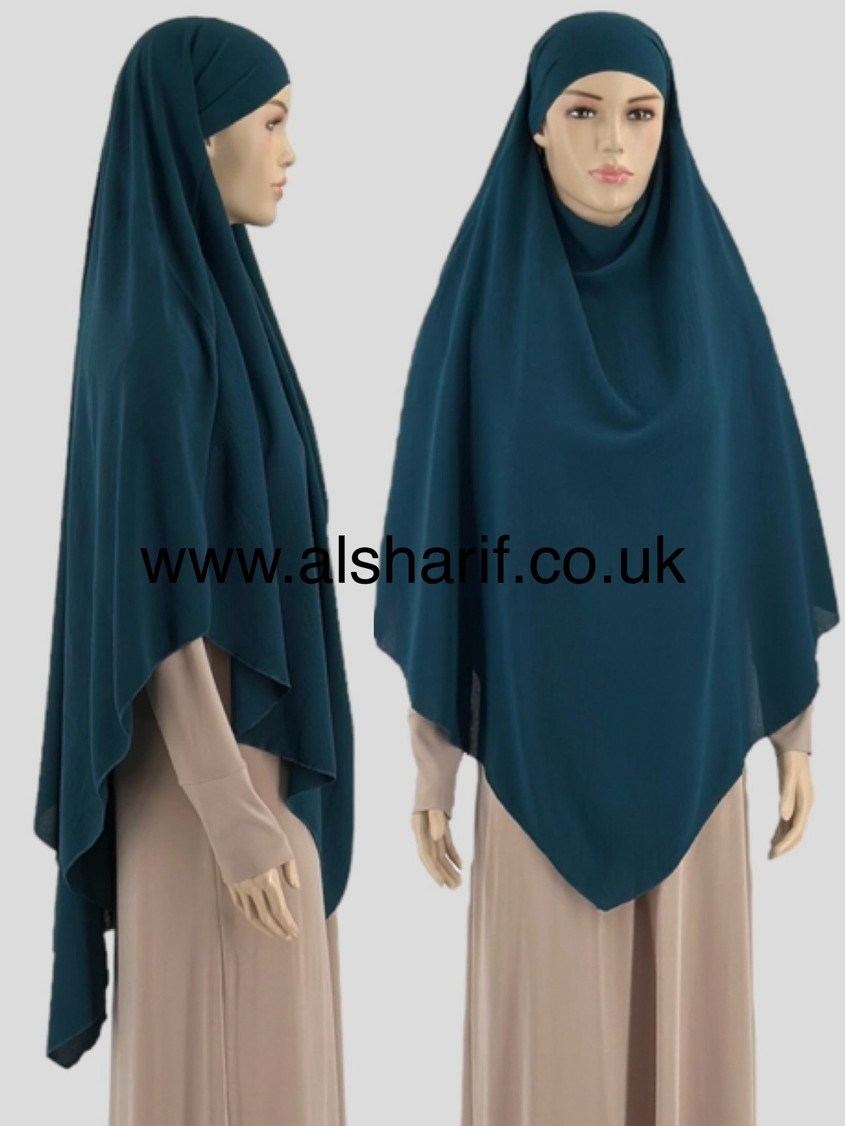 Soft Crepe Khimar Hijab - KPL12