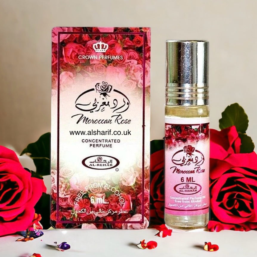 Moroccan Rose Concentrated Perfume Oil 6ml (Unisex)