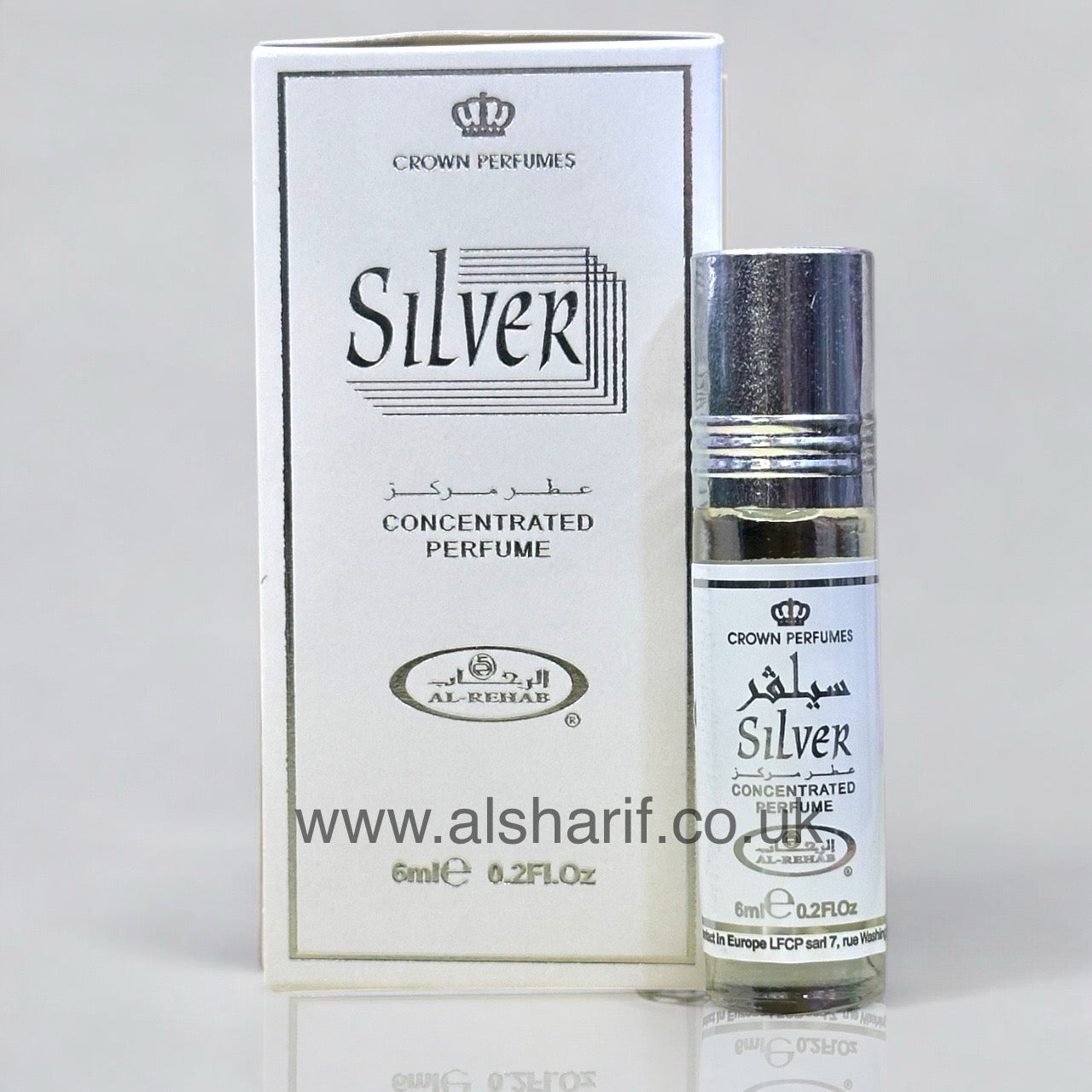 Silver Concentrated Perfume Oil 6ml