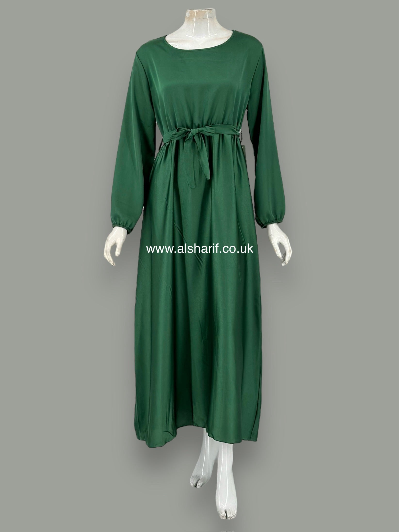Satin Abaya Dress - AD155