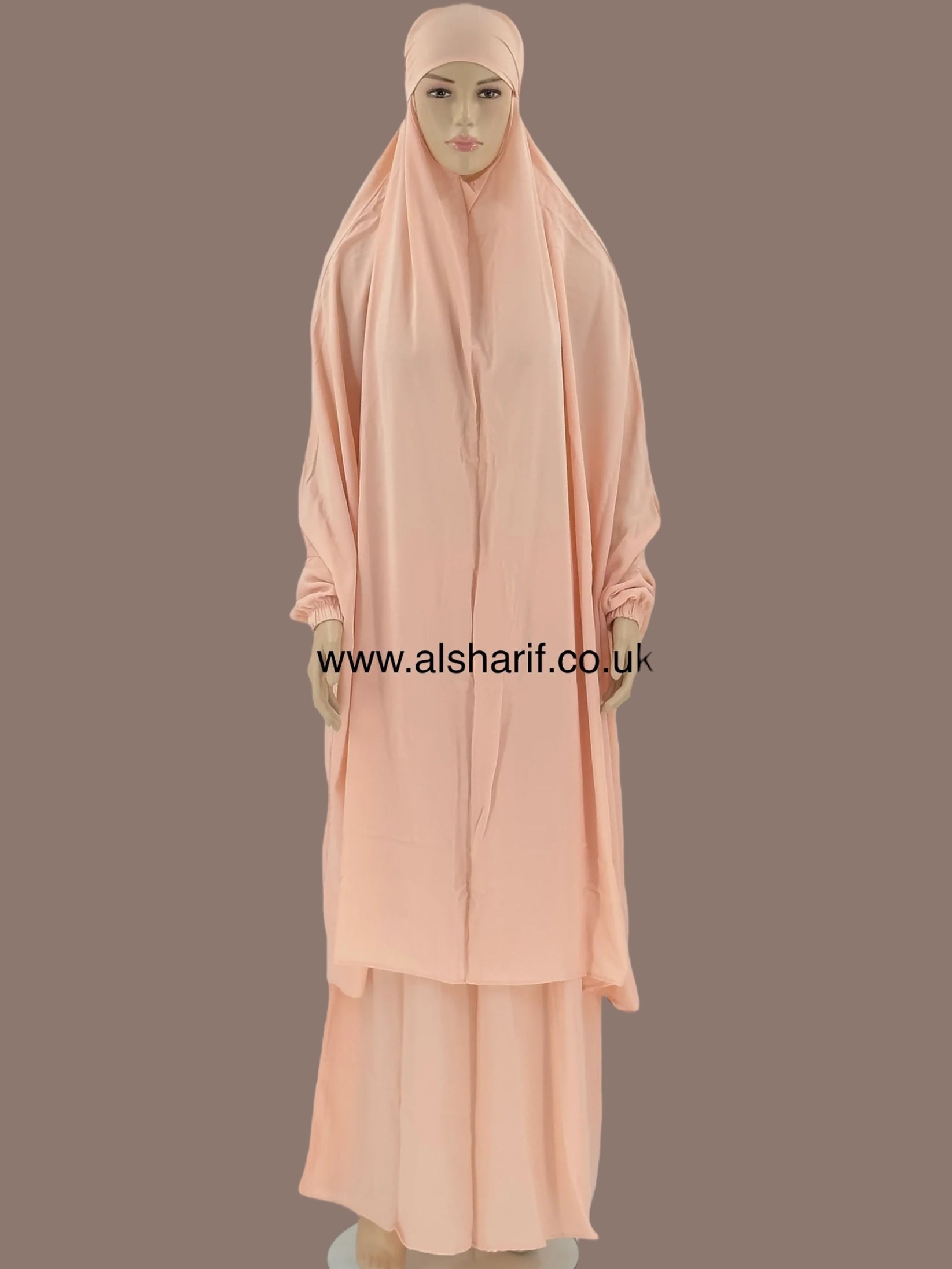 Two Piece Jilbab Set Skirt + Khimar - AB68