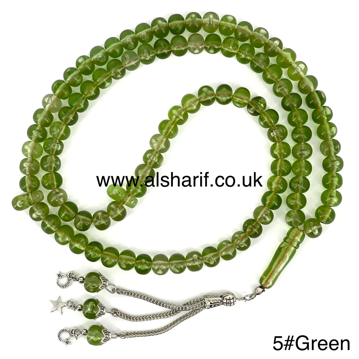 Tasbeeh 99 Beads 5#Green