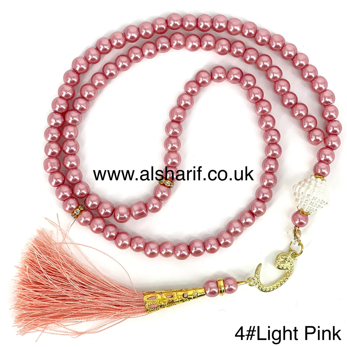 Tasbeeh 99 Beads 4#Light Pink