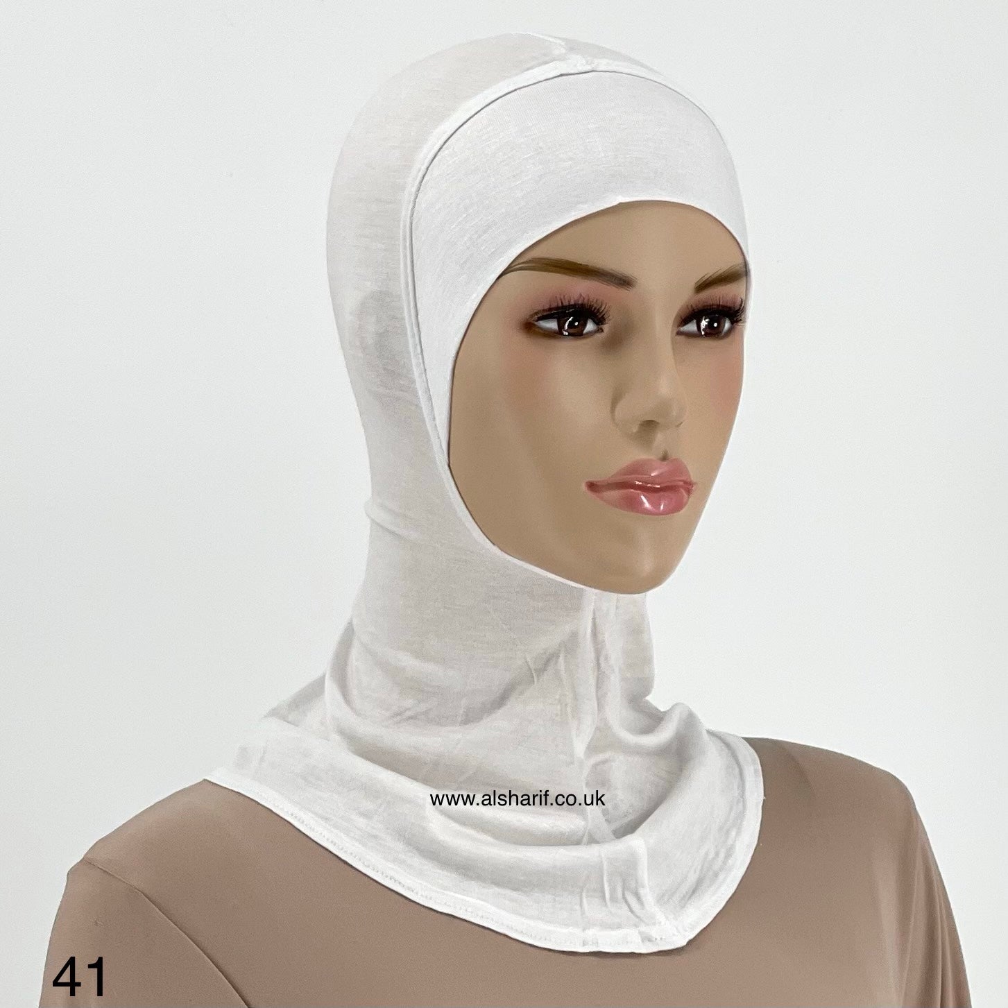 Ninja Hijab Under Scarf #41 (White)