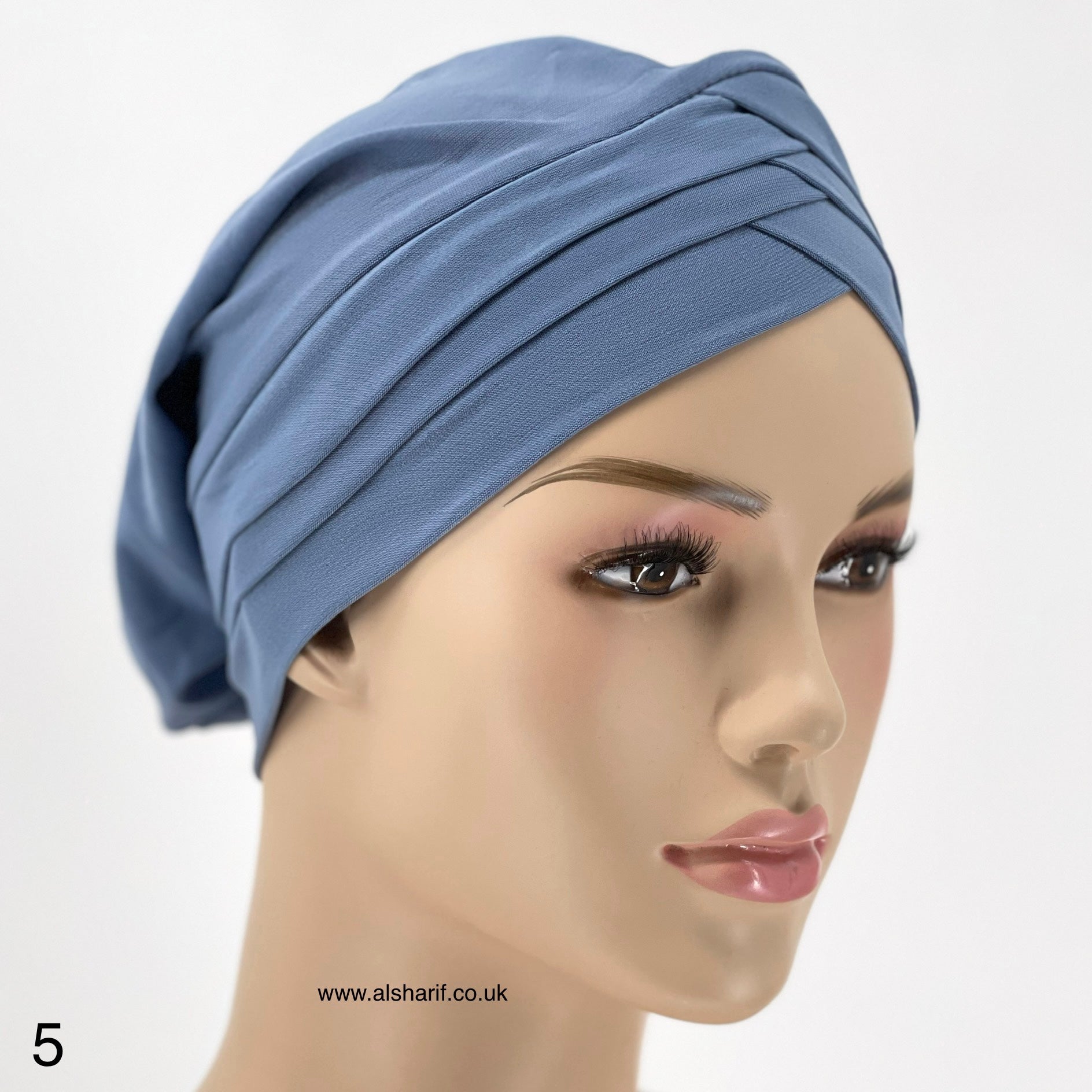 Turban Bonnet Criss Cross Hijab Underscarf 5