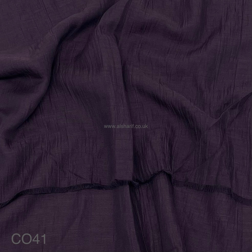 Cotton Hijab 41 - Dark Purple