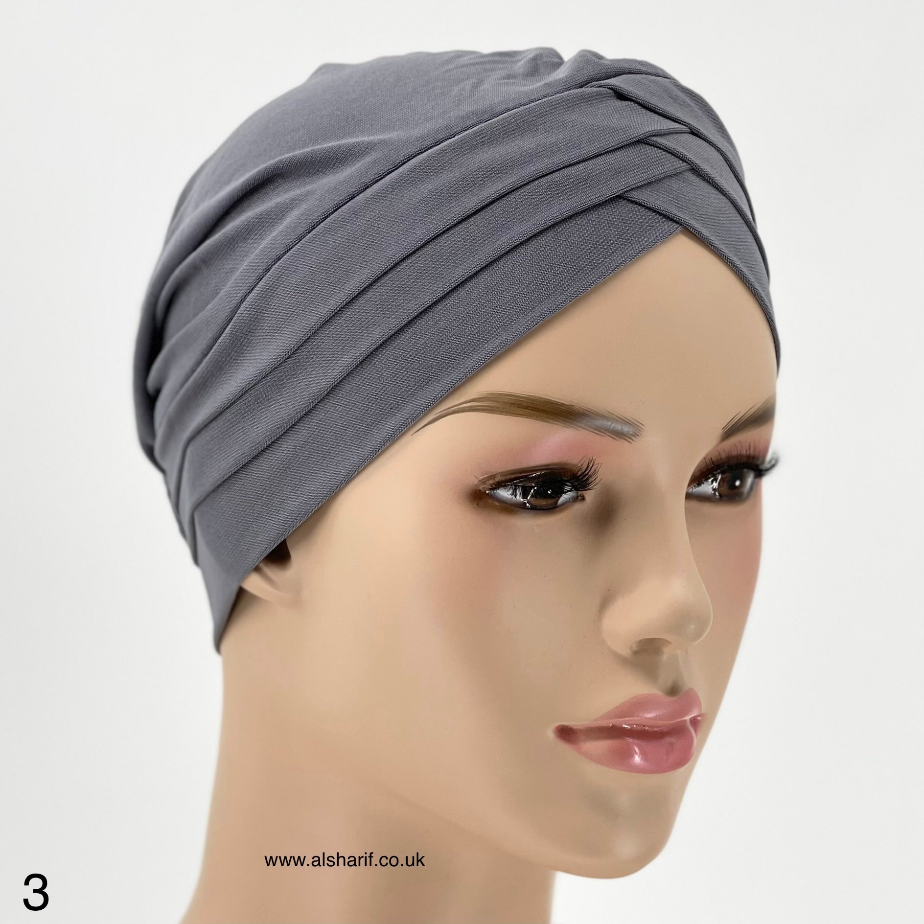 Turban Bonnet Criss Cross Hijab Underscarf 3