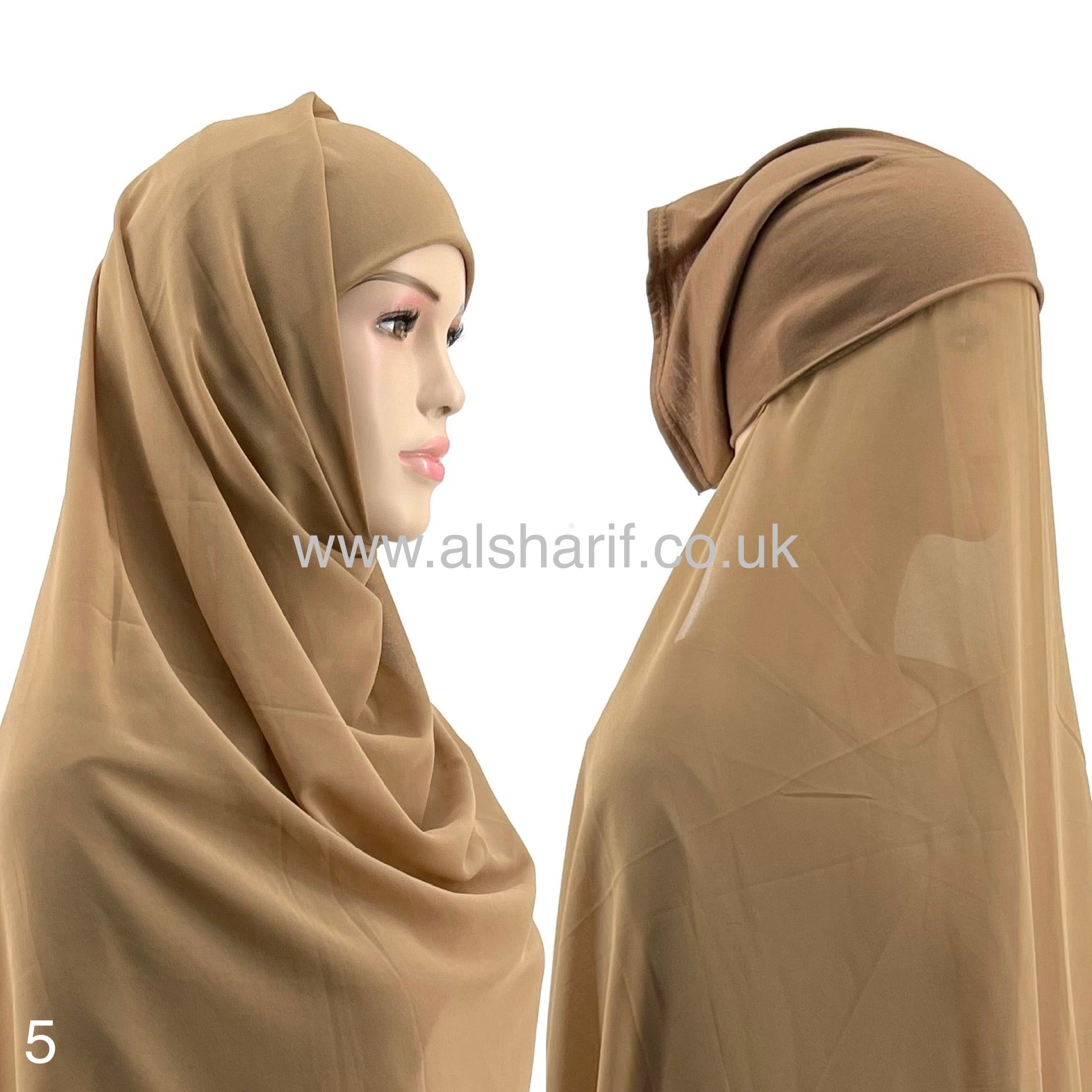 Instant Chiffon Hijab 5