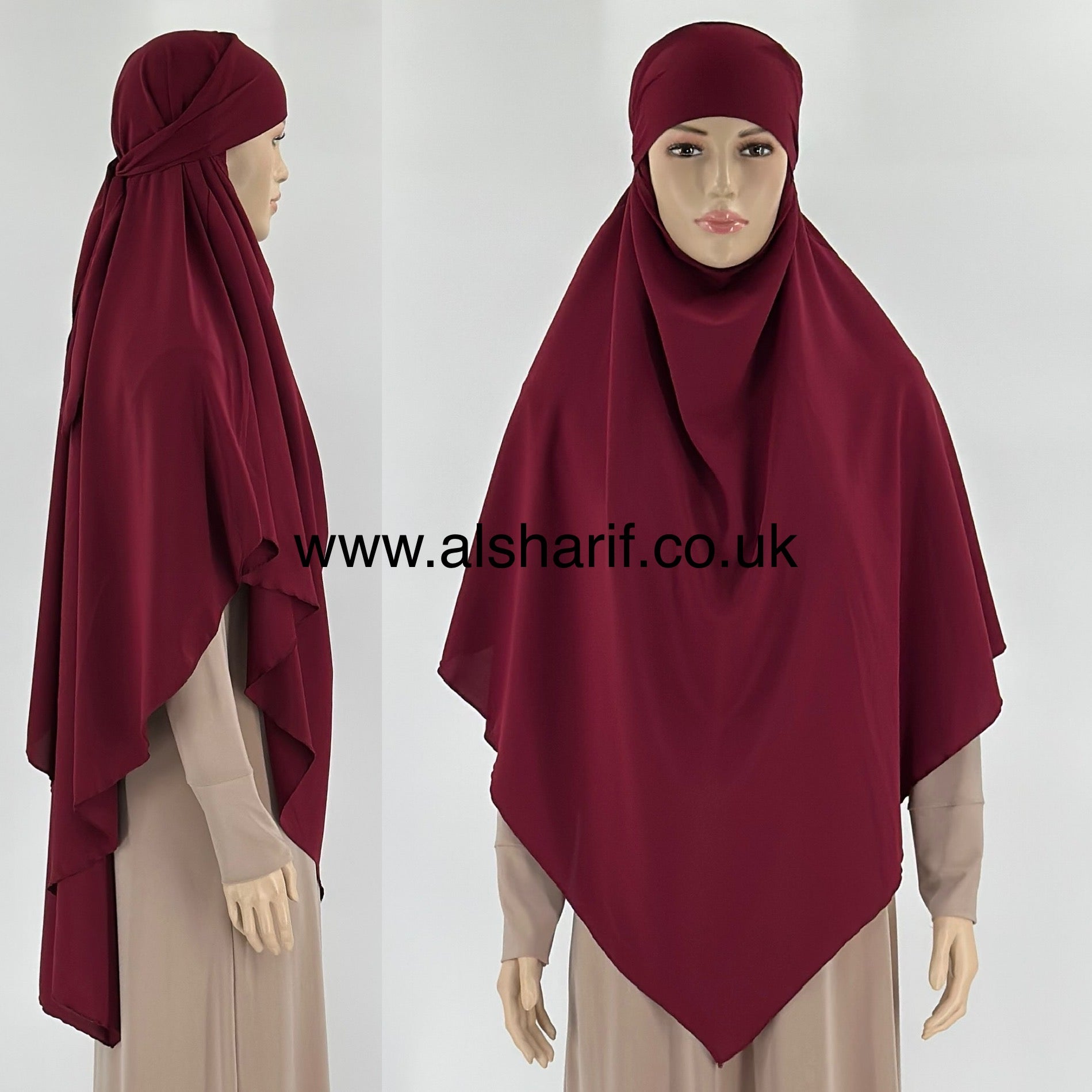 Silk Luxury Khimar Hijab - KS9