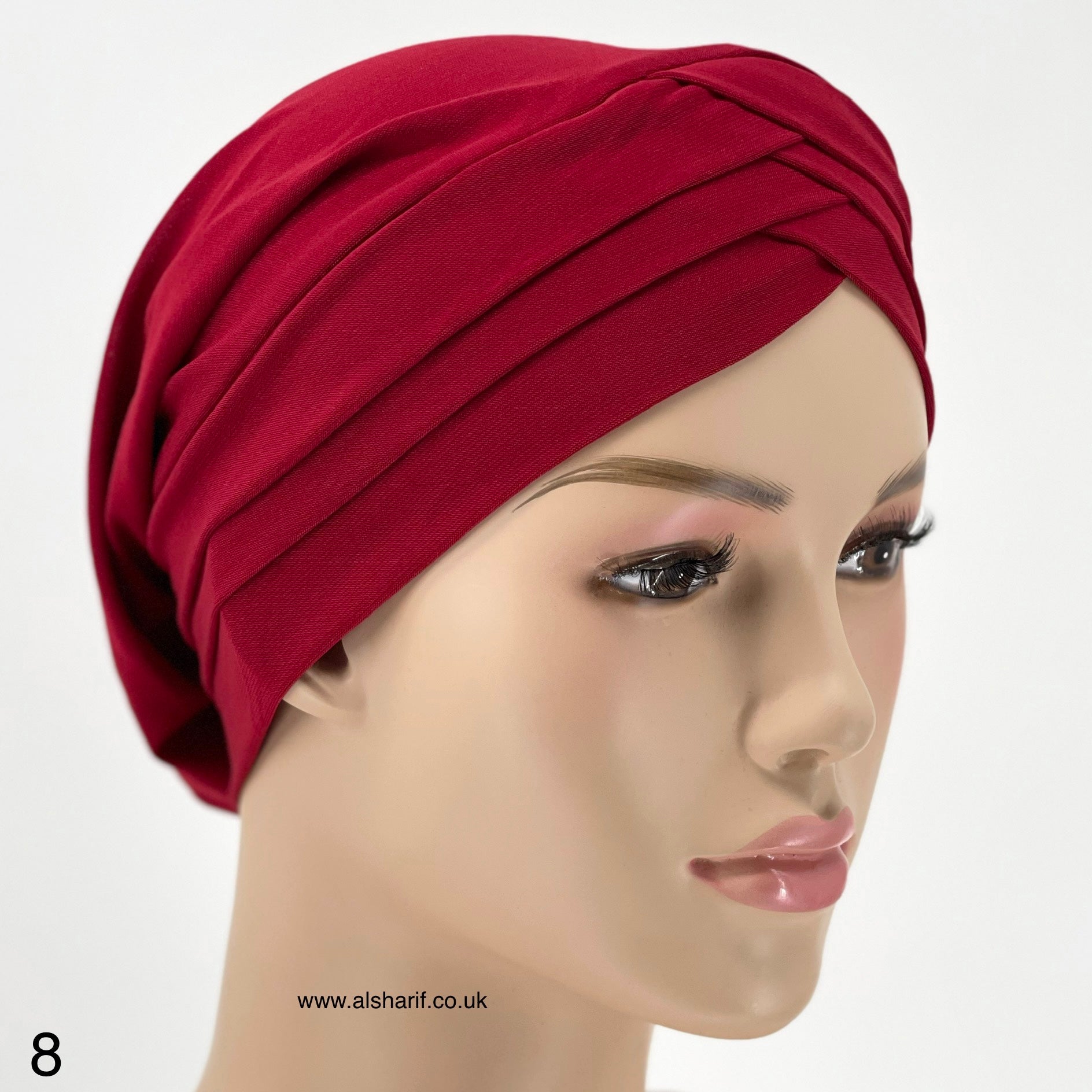 Turban Bonnet Criss Cross Hijab Underscarf 8