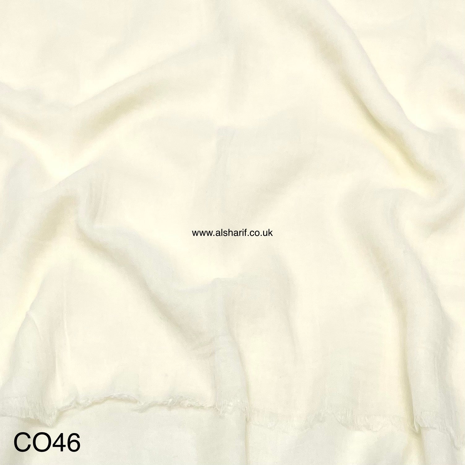 Cotton Hijab 46 (Cream)
