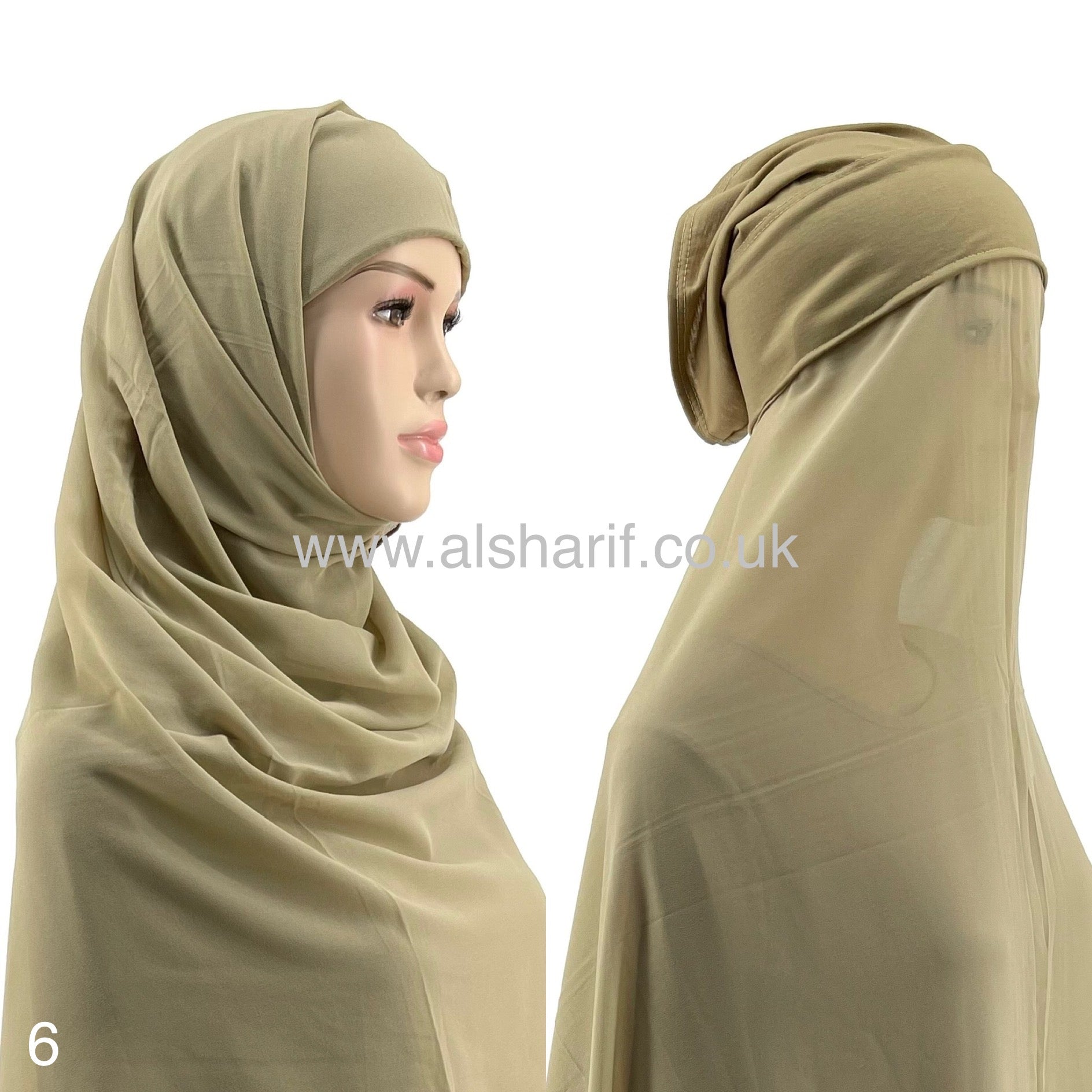 Instant Chiffon Hijab 6