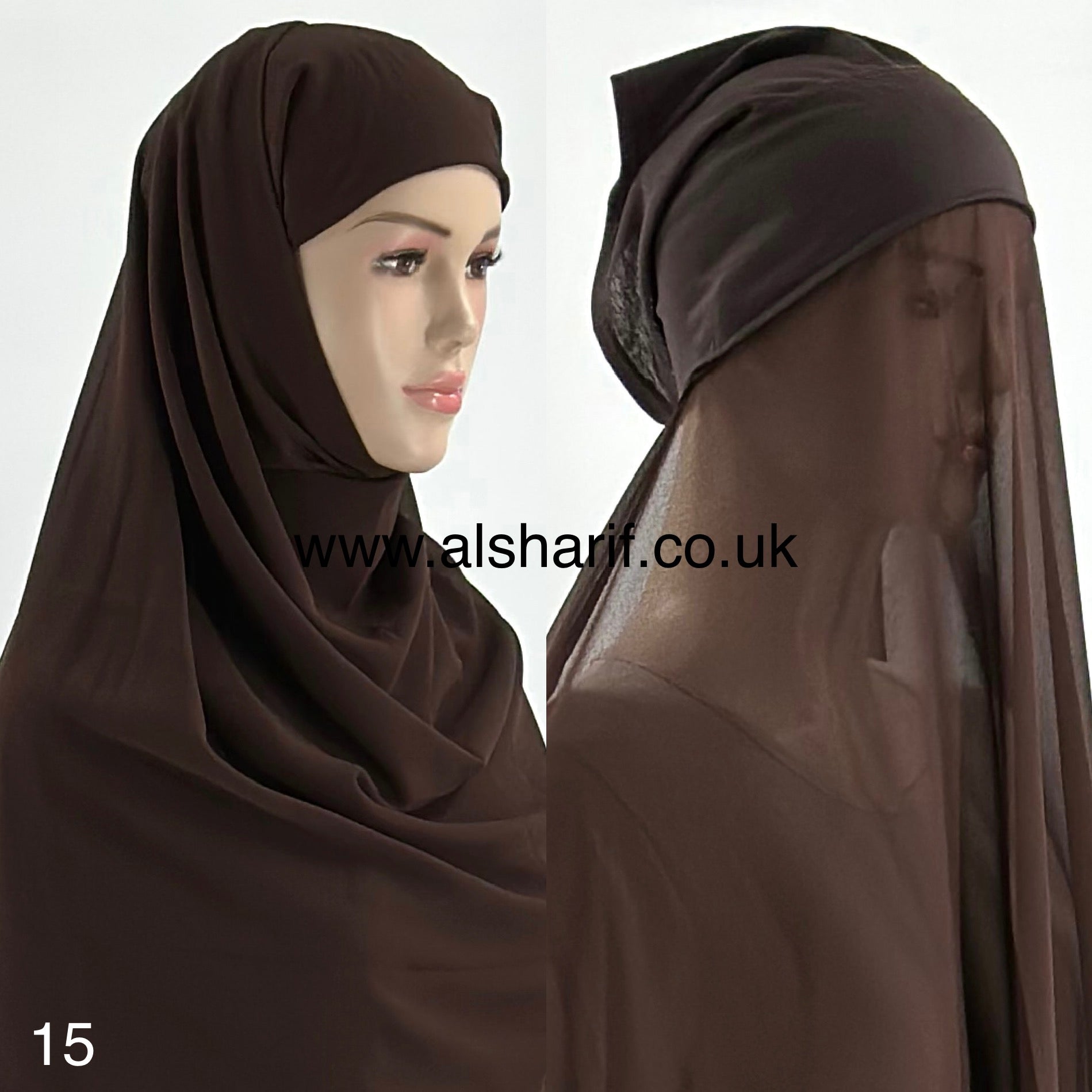 Instant Chiffon Hijab 15