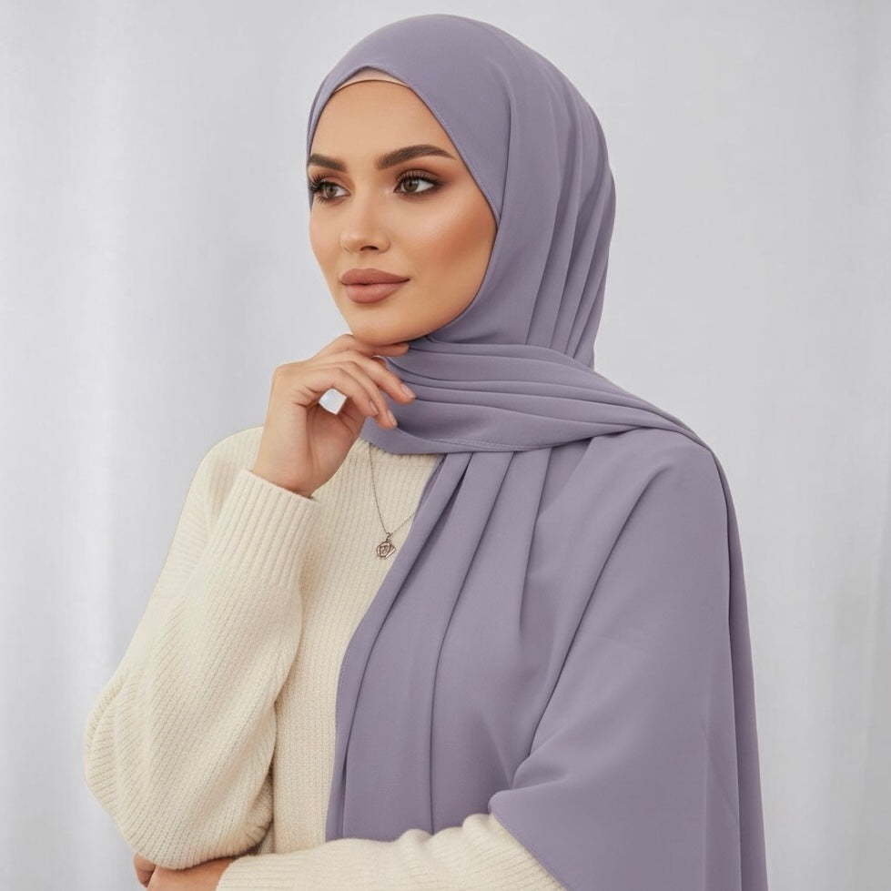 PREMIUM CHIFFON HIJABS £3