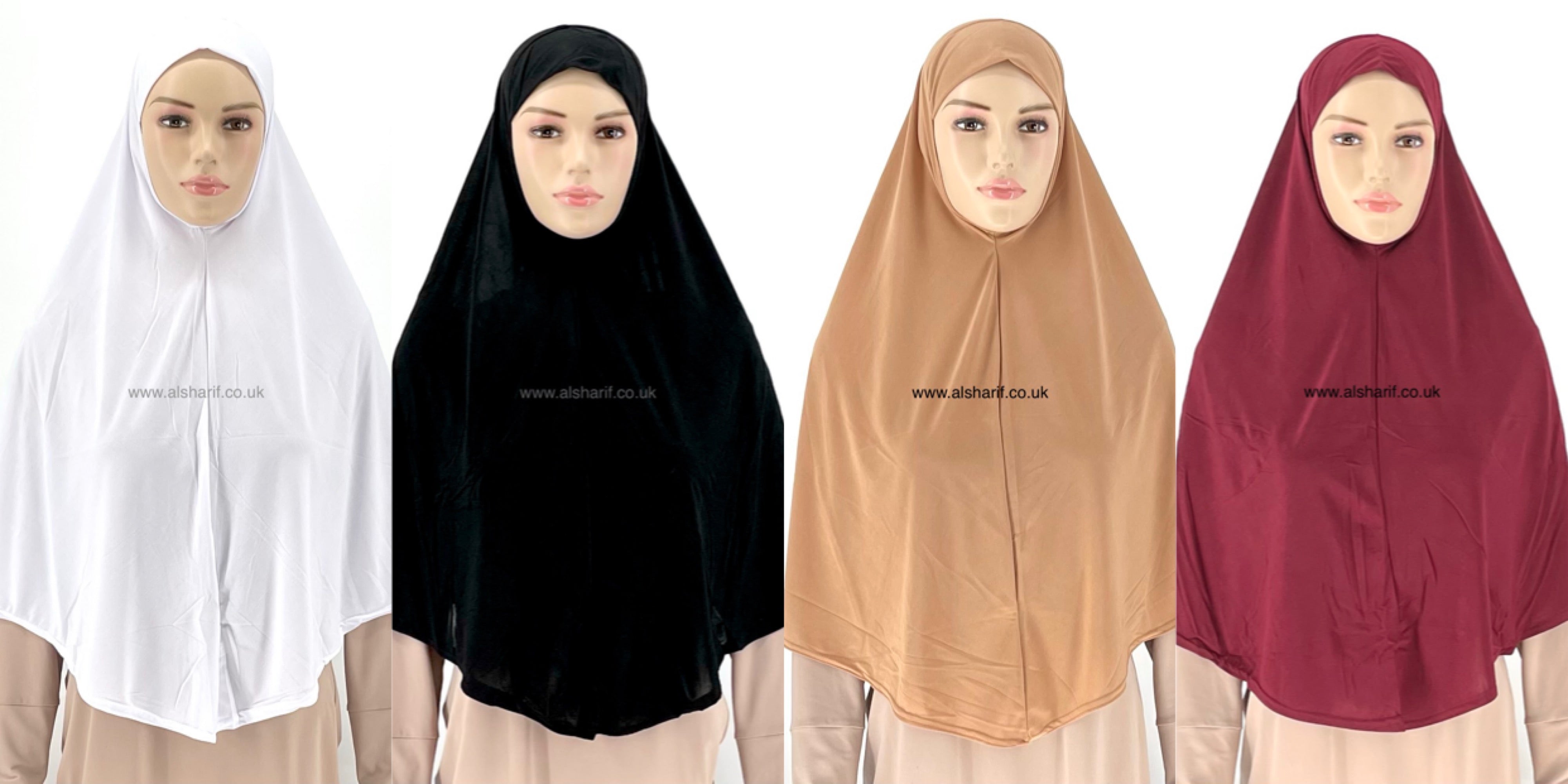 One Piece Slip-on Hijab 