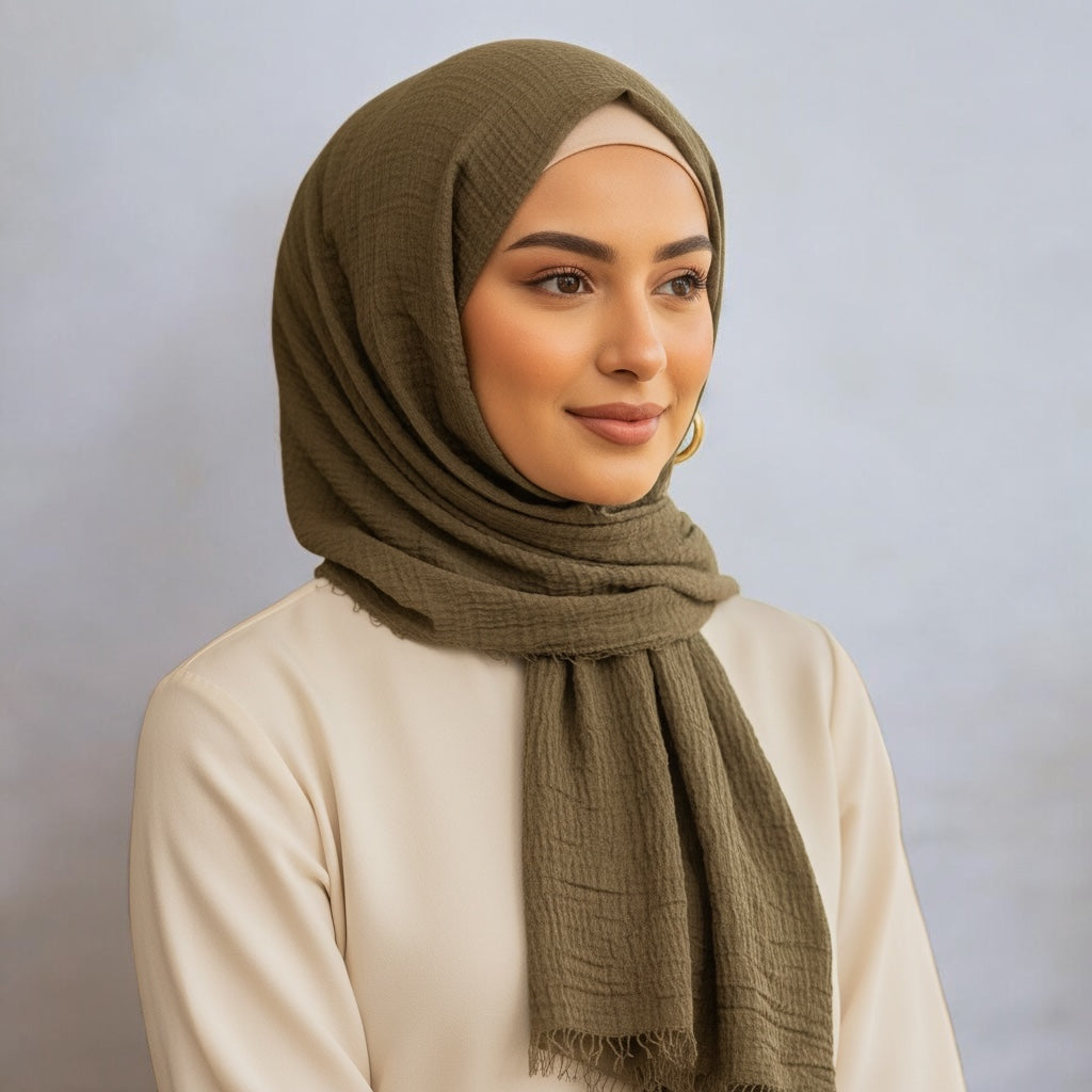 CRINKLE HIJABS £2.50