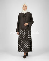 Polka Dot Skirt & Top Co-Ord Set