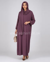 Abaya With Attached Hijab