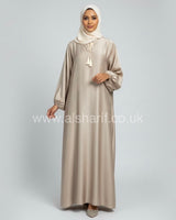 Satin Abaya Dress