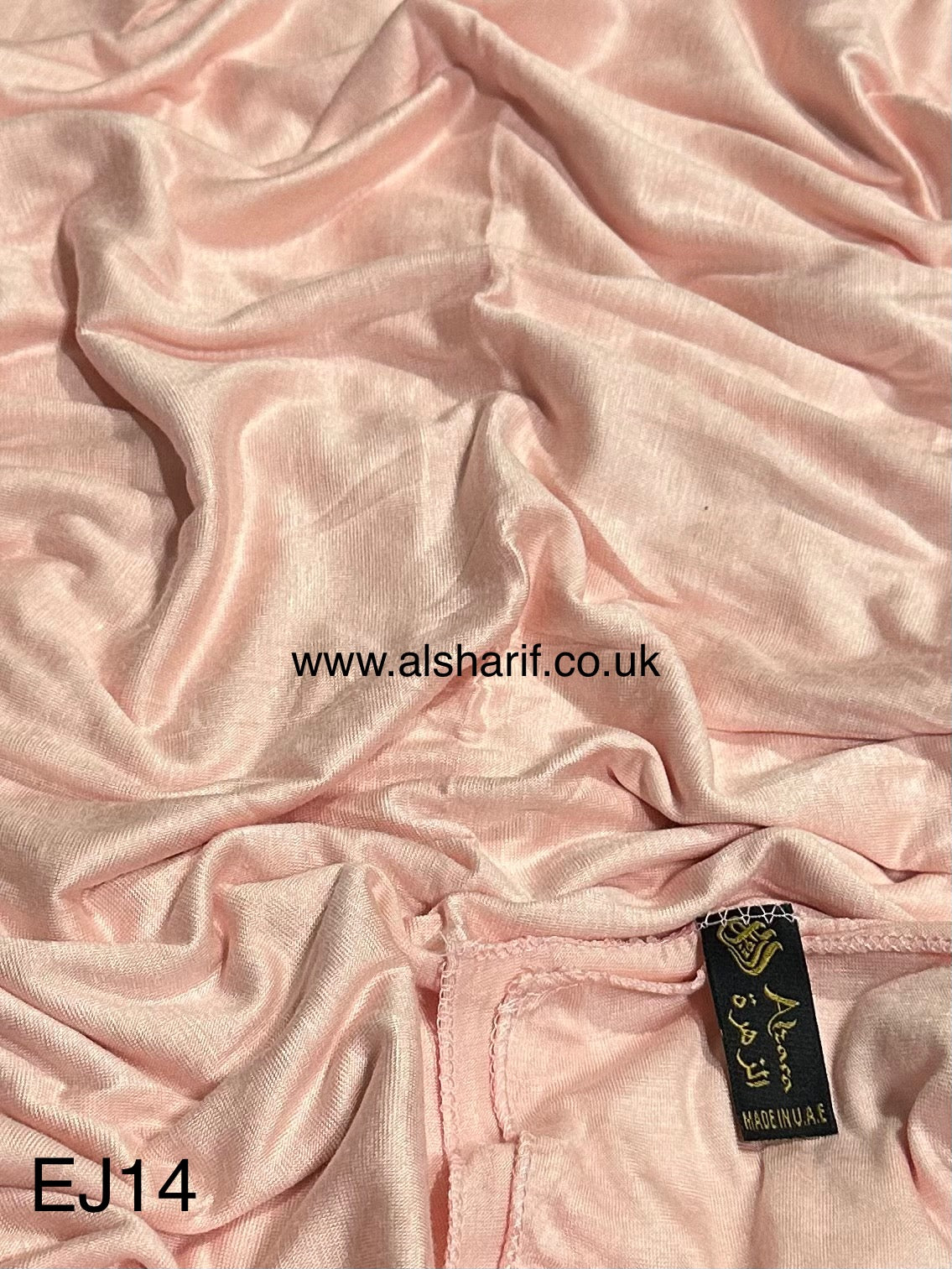 Emirati Jersey Hijab Peach
