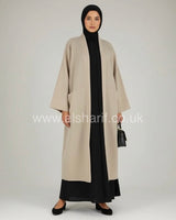 Oversized Crepe Cardigan