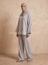 Soft Fluid Wide Leg Trouser Co-ord Set